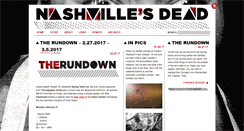 Desktop Screenshot of nashvillesdead.com